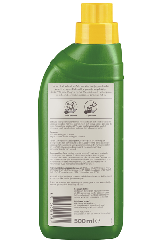 Pokon Kamerplanten Voeding 500ml