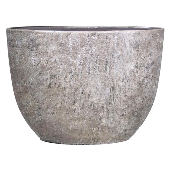 Ovaal Mira industrieel wit B50 D20 H36