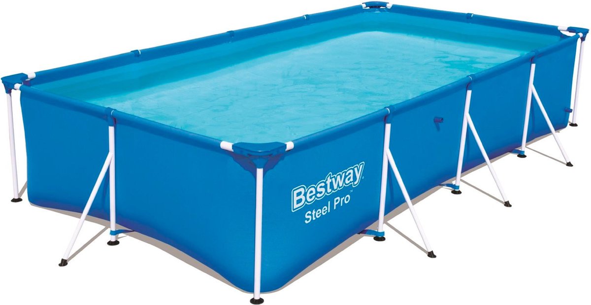 Bestway zwembad steel pro rechthoek 400