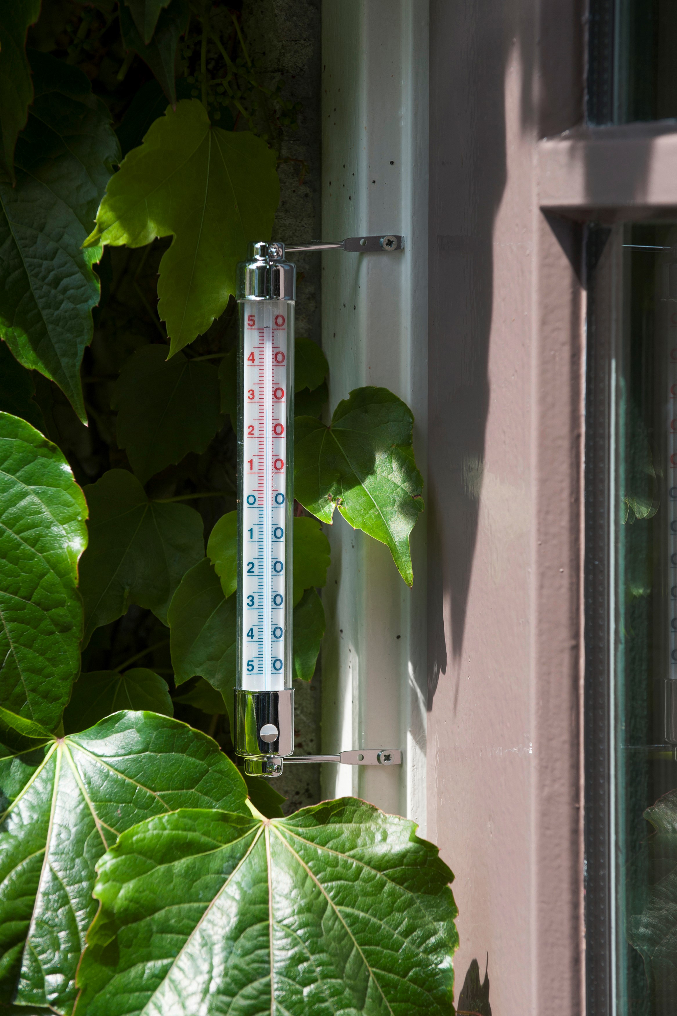 Kelvin 3 kozijnthermometer metaal