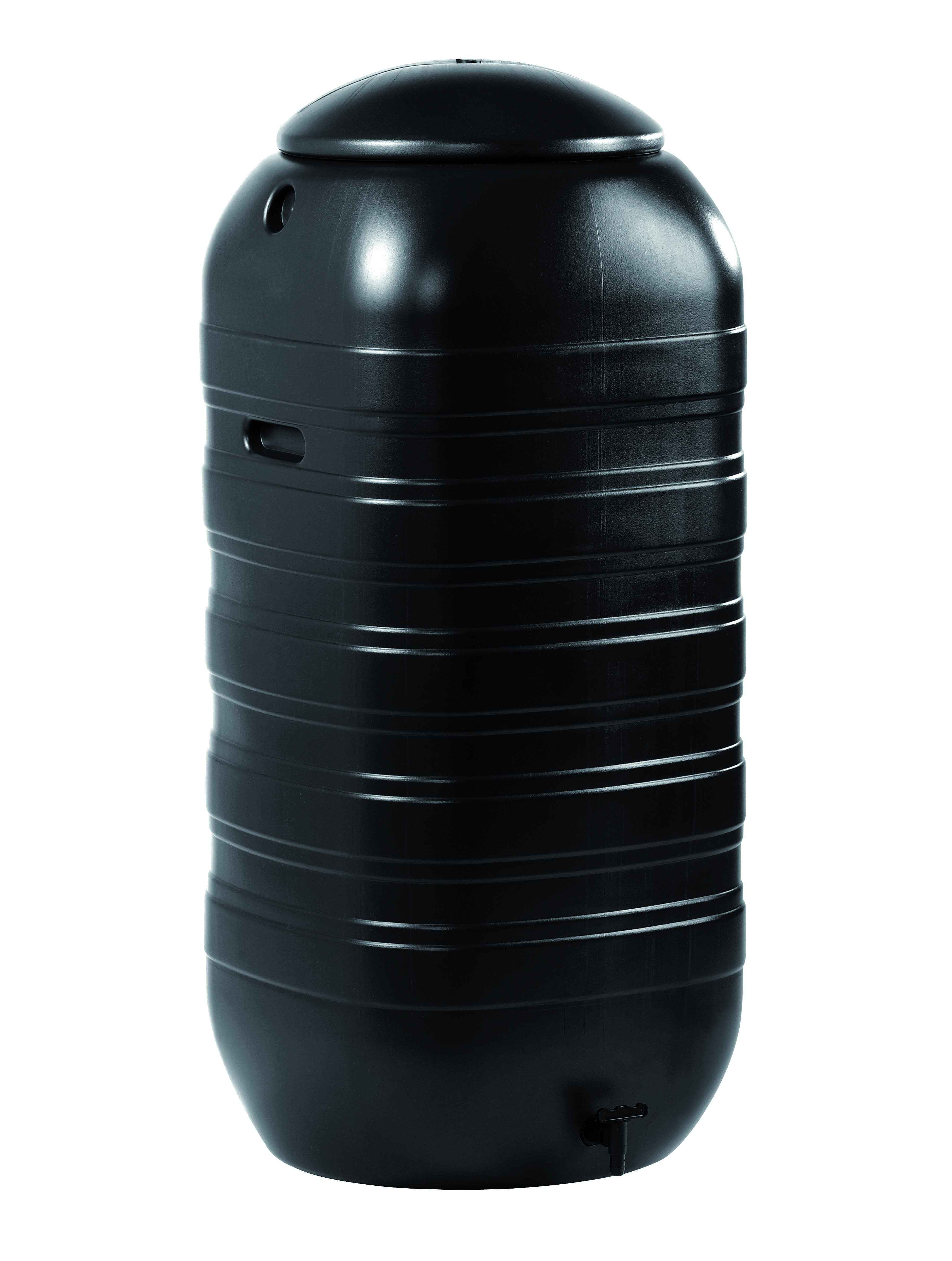 Regenton Kunststof 'Slimline' groen 250L H121x50x50cm