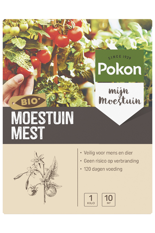 Bio moestuinmest 1kg