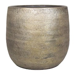Pot Mira industrieel goud D24 H22