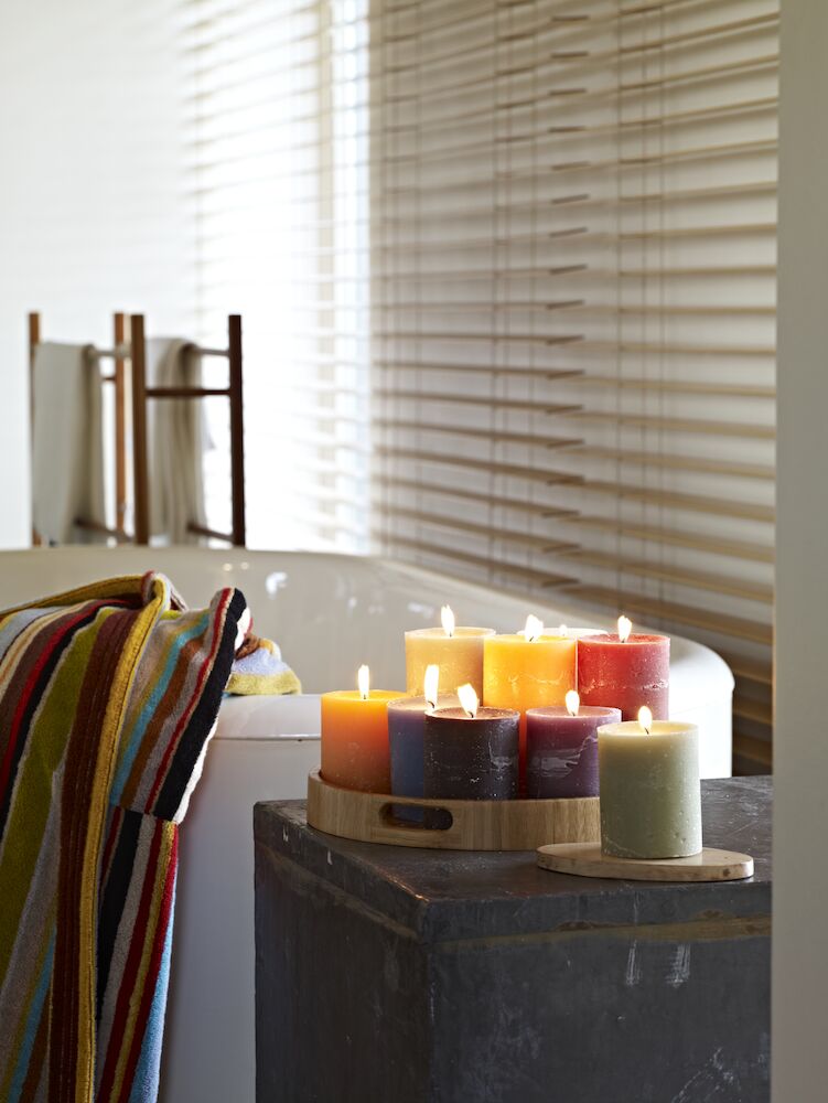 70/80 Rustic pillar Wine red