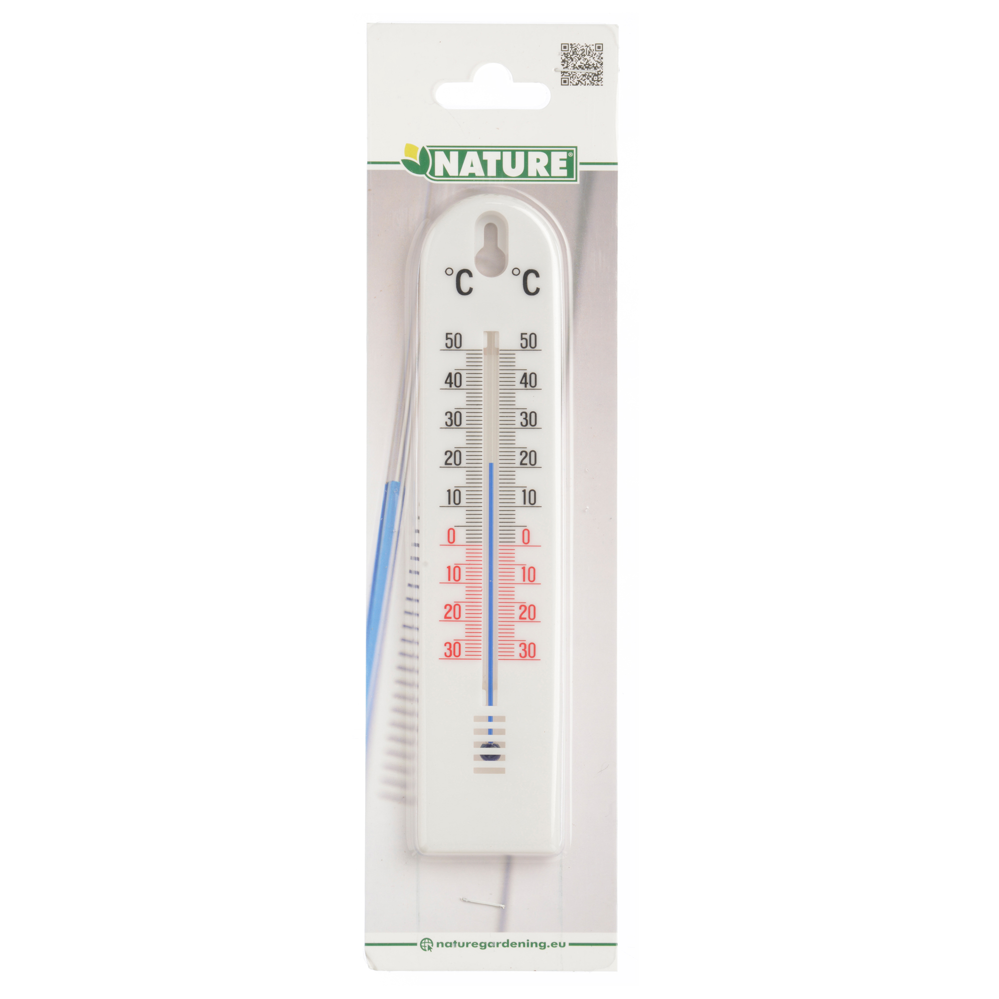 Muurthermometer kelvin 2 wit