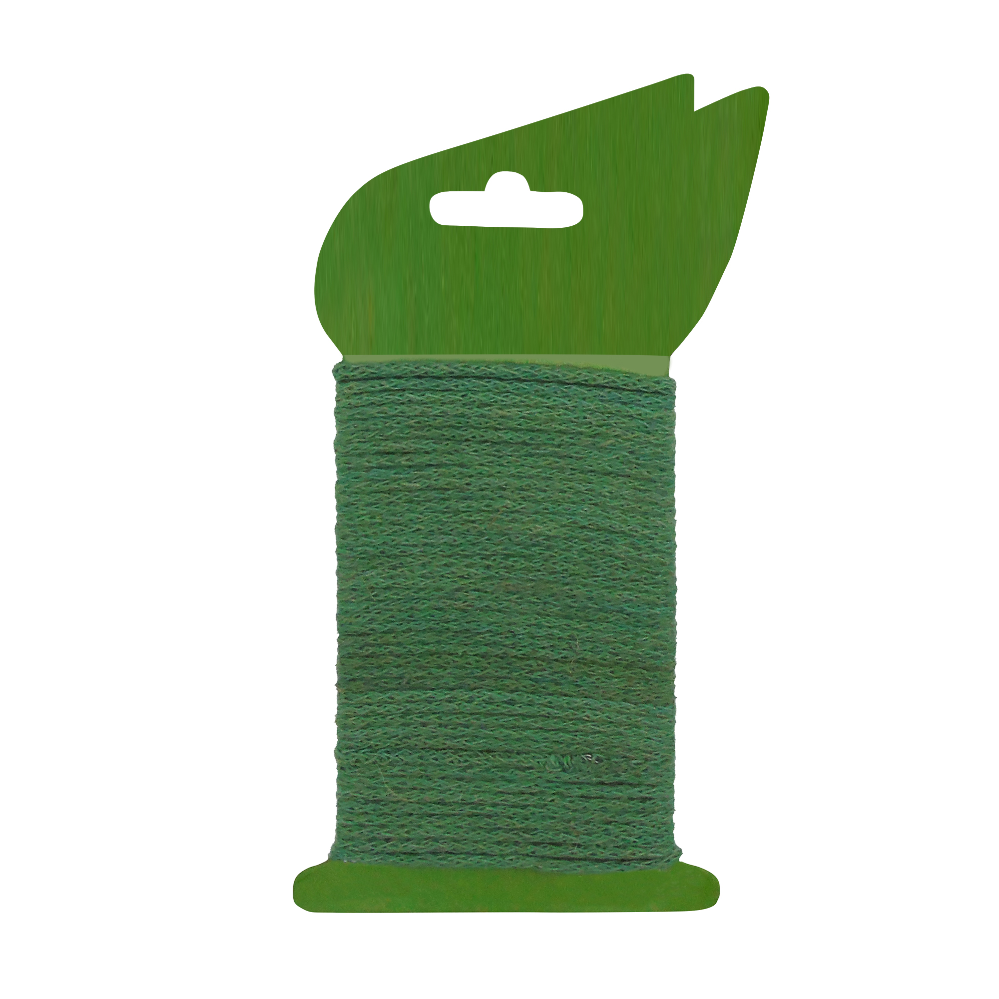 Jute Bindtouw met IJzeren Kern groen Ø2.75x5m
