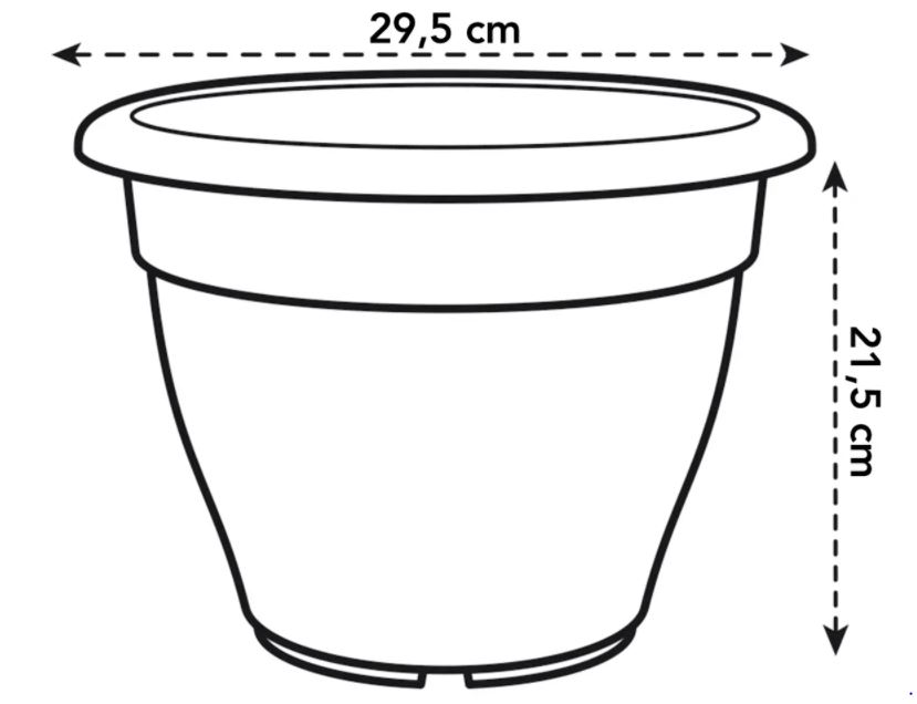 Torino Campana 30cm taupe