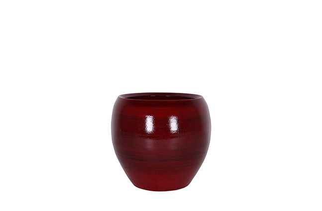Pot Cresta deep red D17 H13