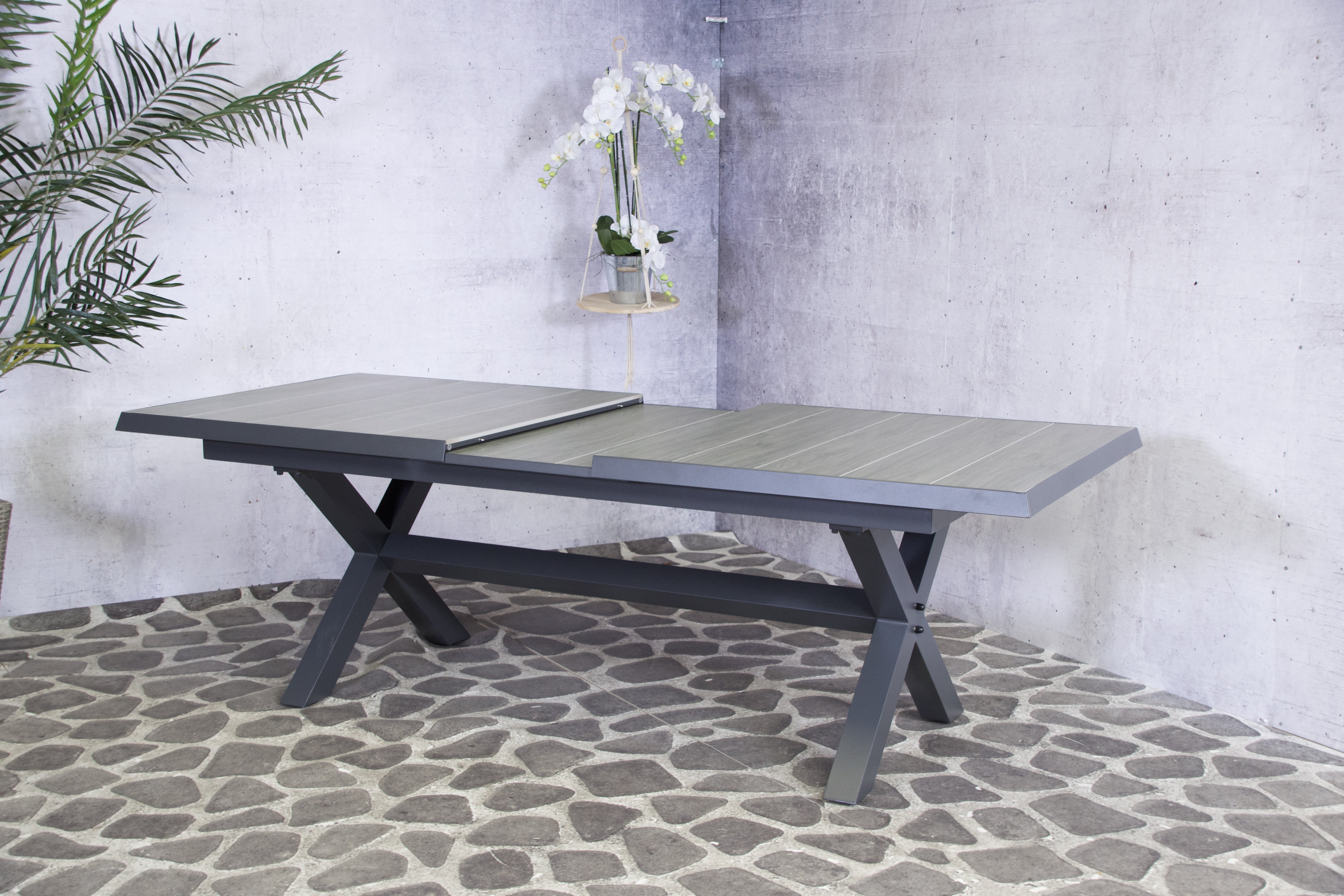 Monaco ceramic extension table 207/267cm
