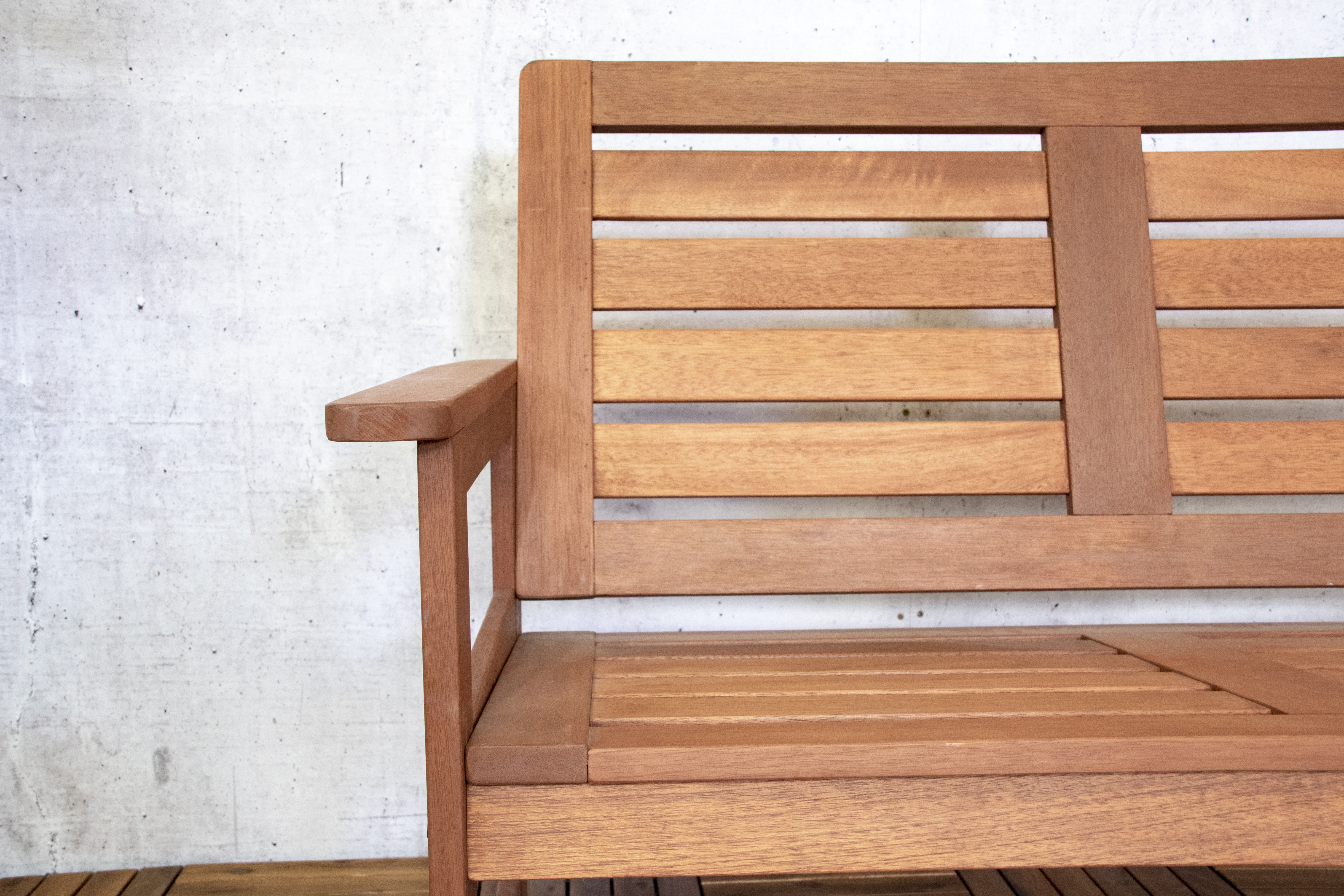 Vera 2-seater bench 120cm