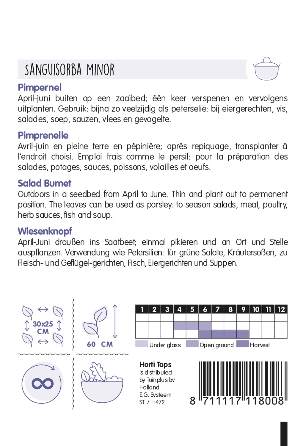 HT Pimpernel Kleine