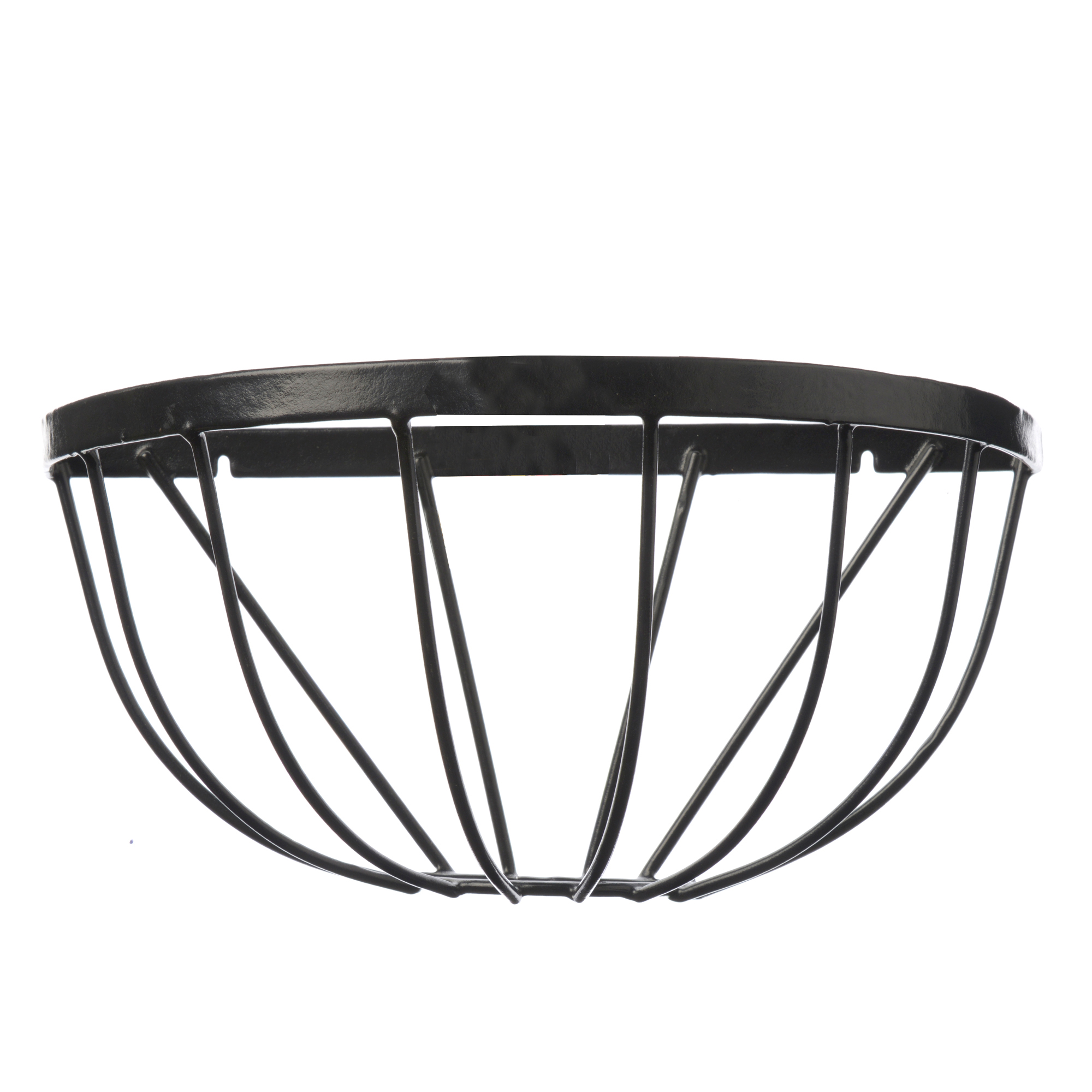 Hanging Basket Smeedijzer zwart H19x½ D40cm