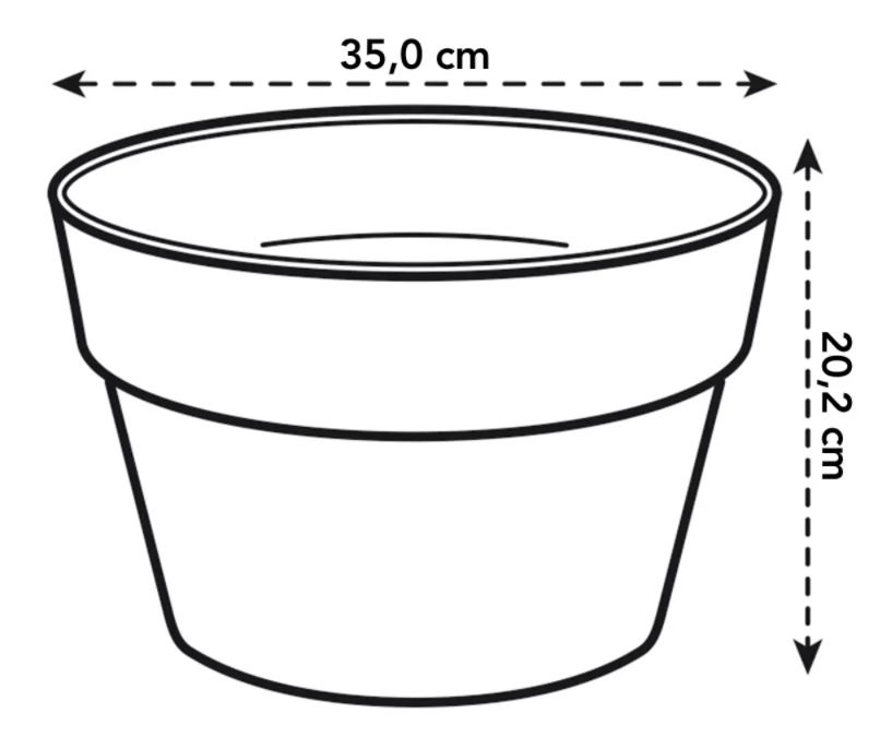 Loft Urban Schaal 35cm
