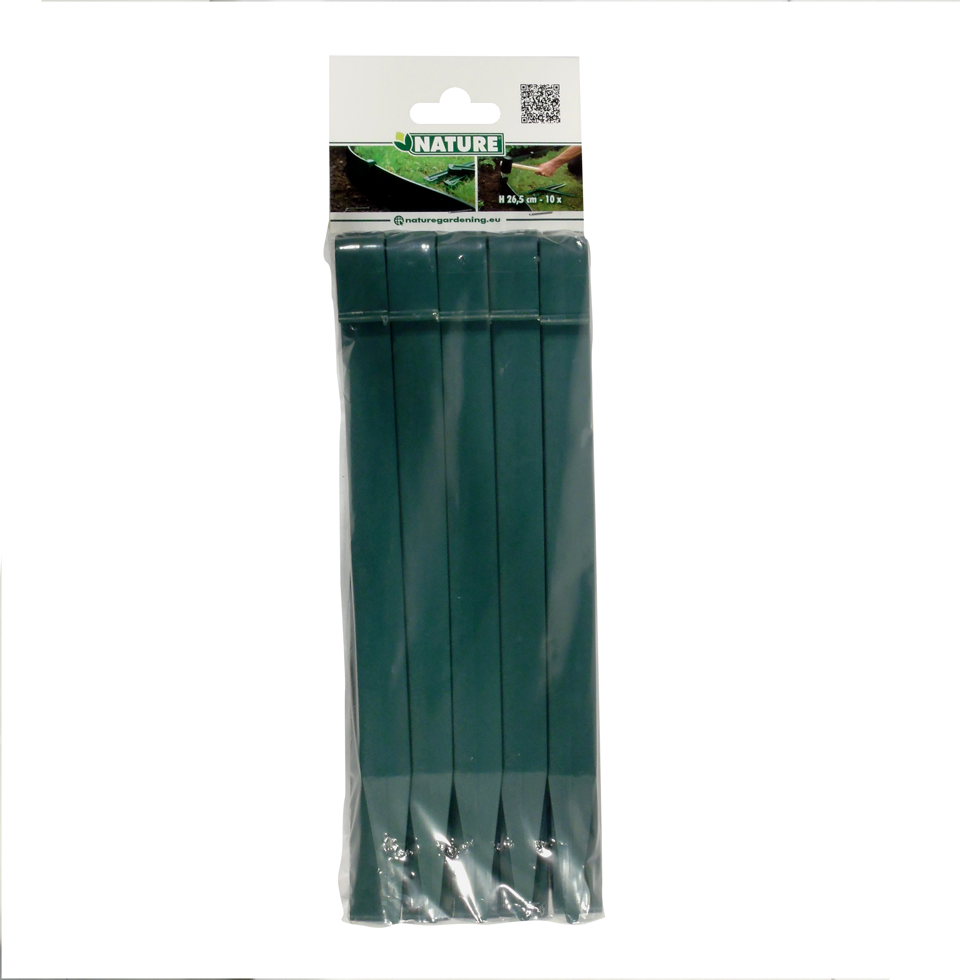 Grondpen 26.7cm groen 10st