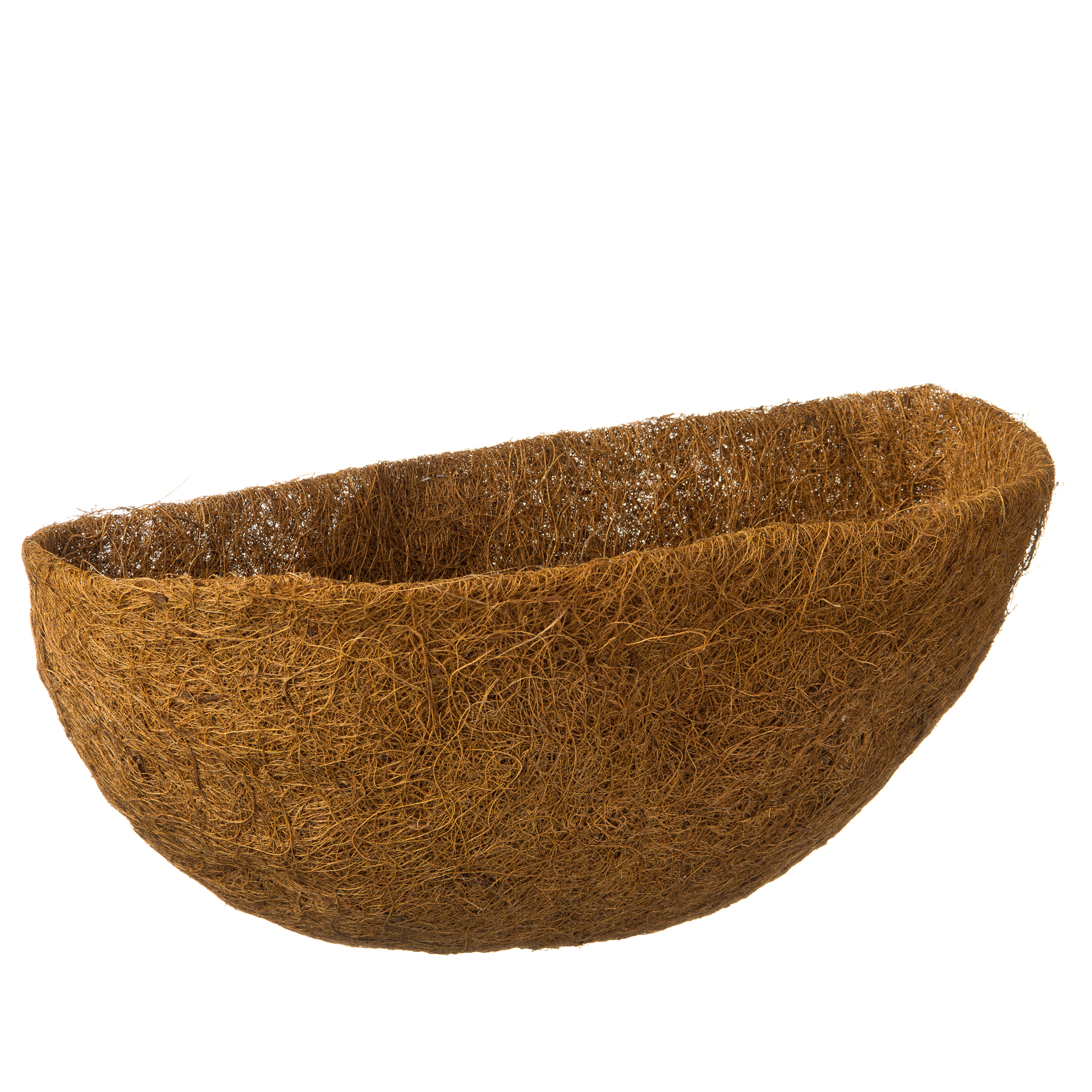 Voorgev. kokosinlegger ½ Ø40cm
