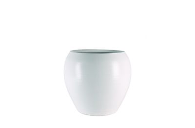 Pot Cresta white D19 H16