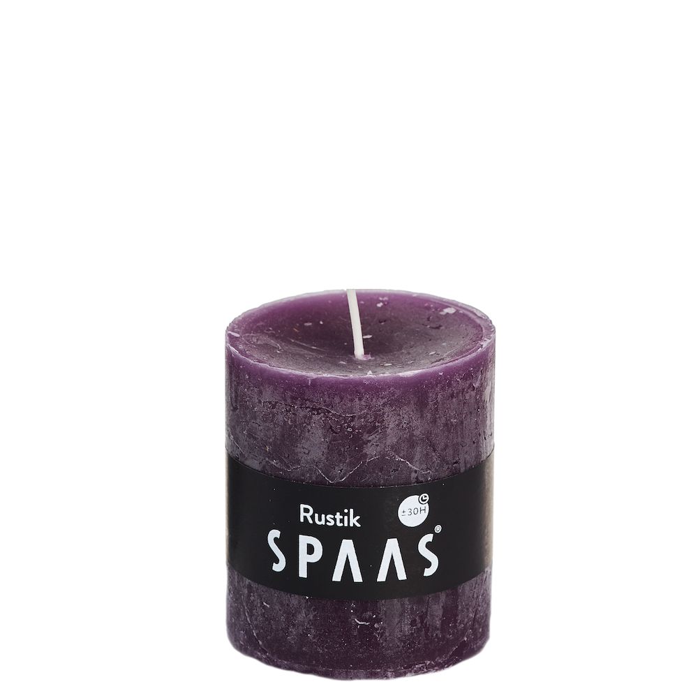 70/80 Rustic pillar aubergine