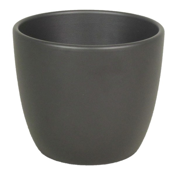 Pot Boule antraciet mat D19.5 H17