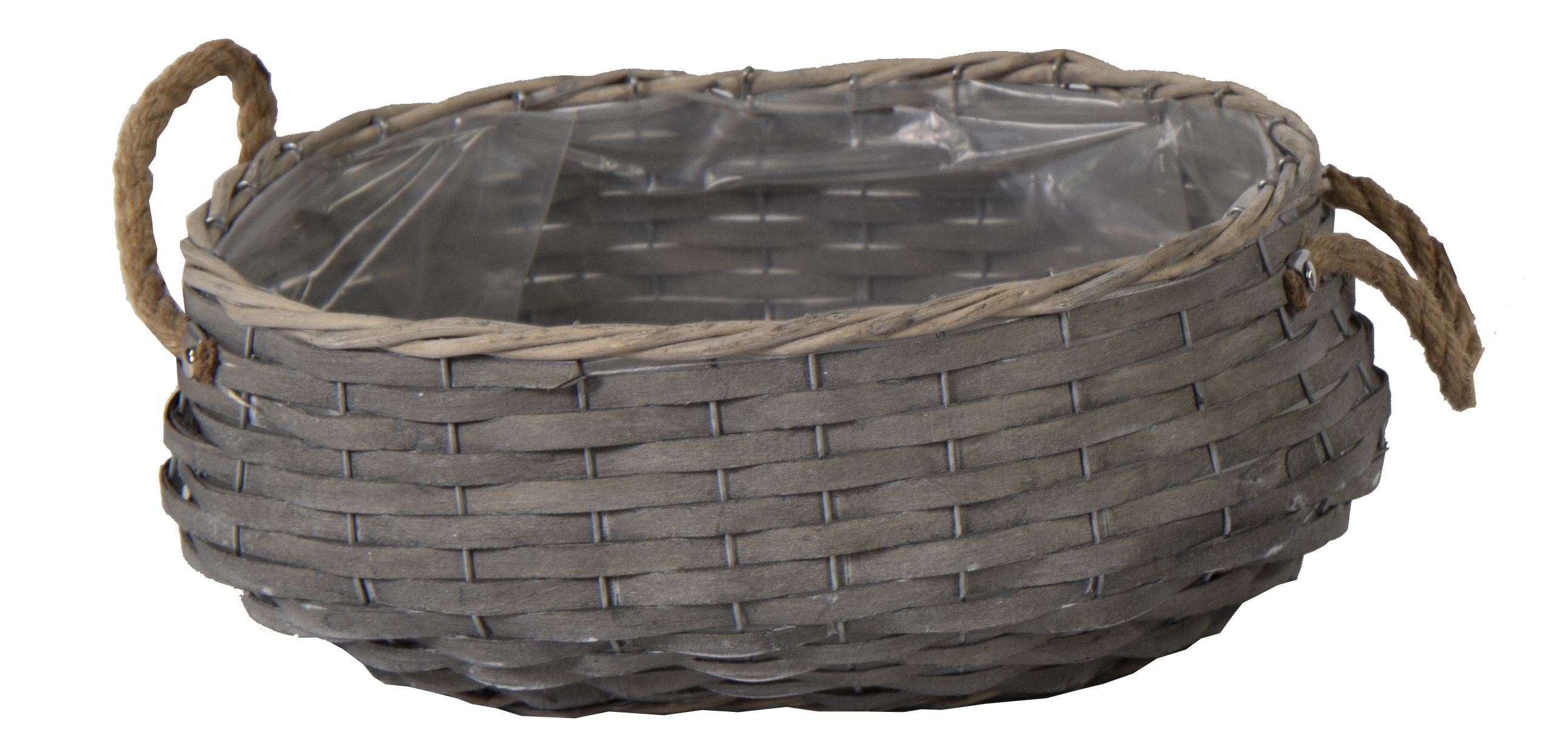 Bobs Chip Basket Oval Grey L29 W23 H13