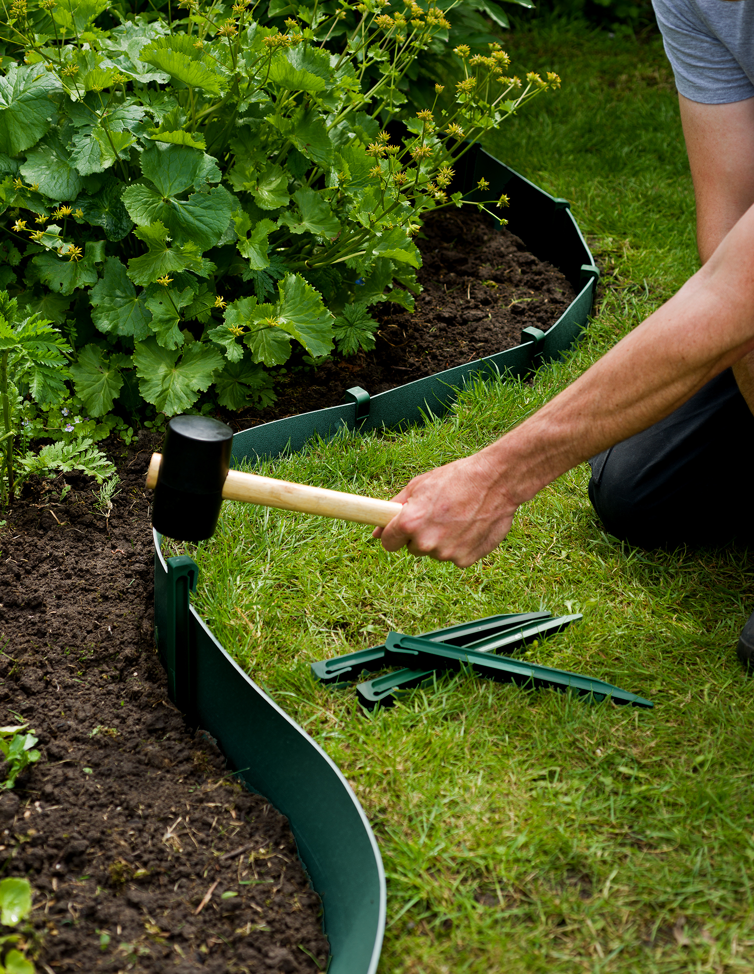 Grondpen 26.7cm groen 10st