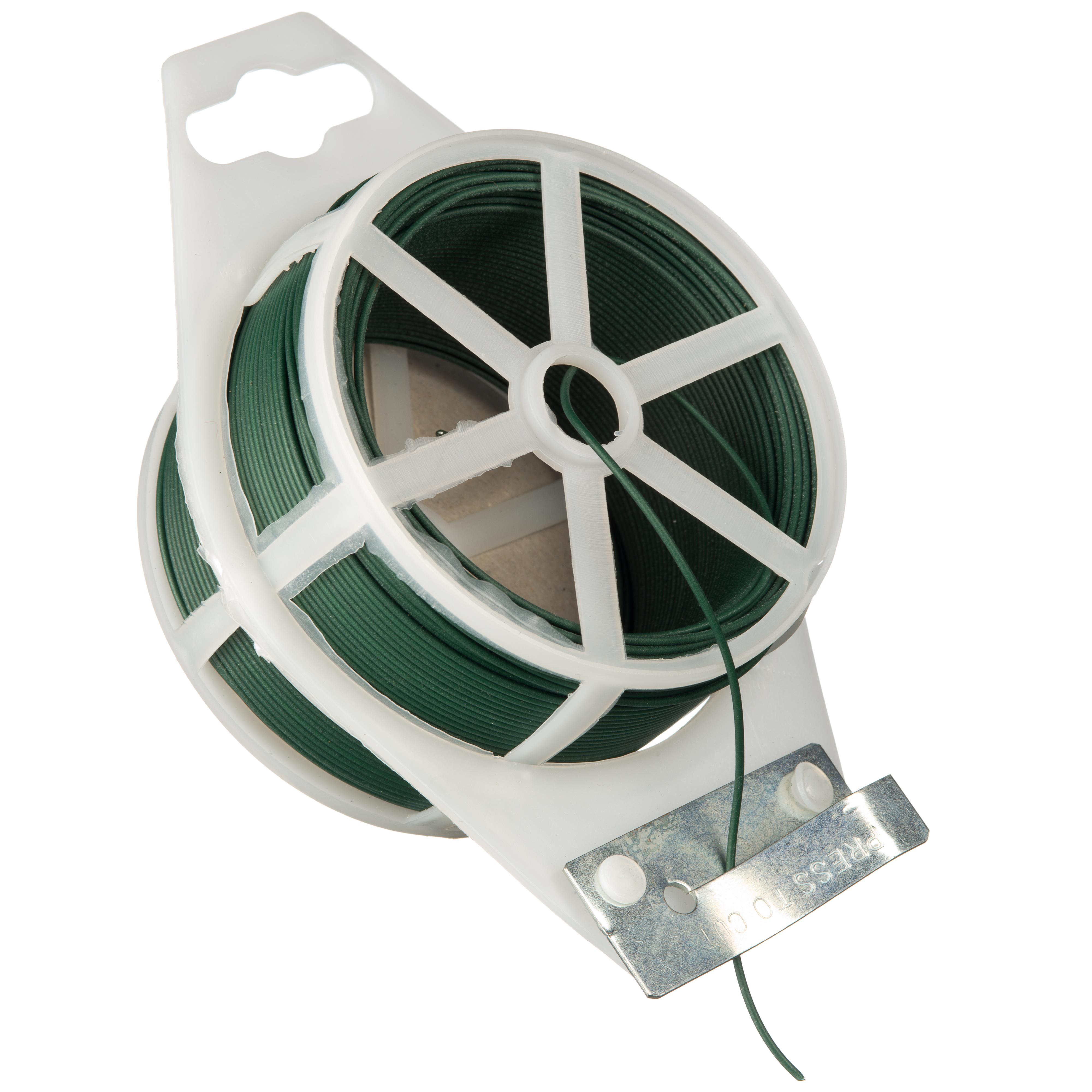 Binddraad geplast. 50mxØ0,6mm