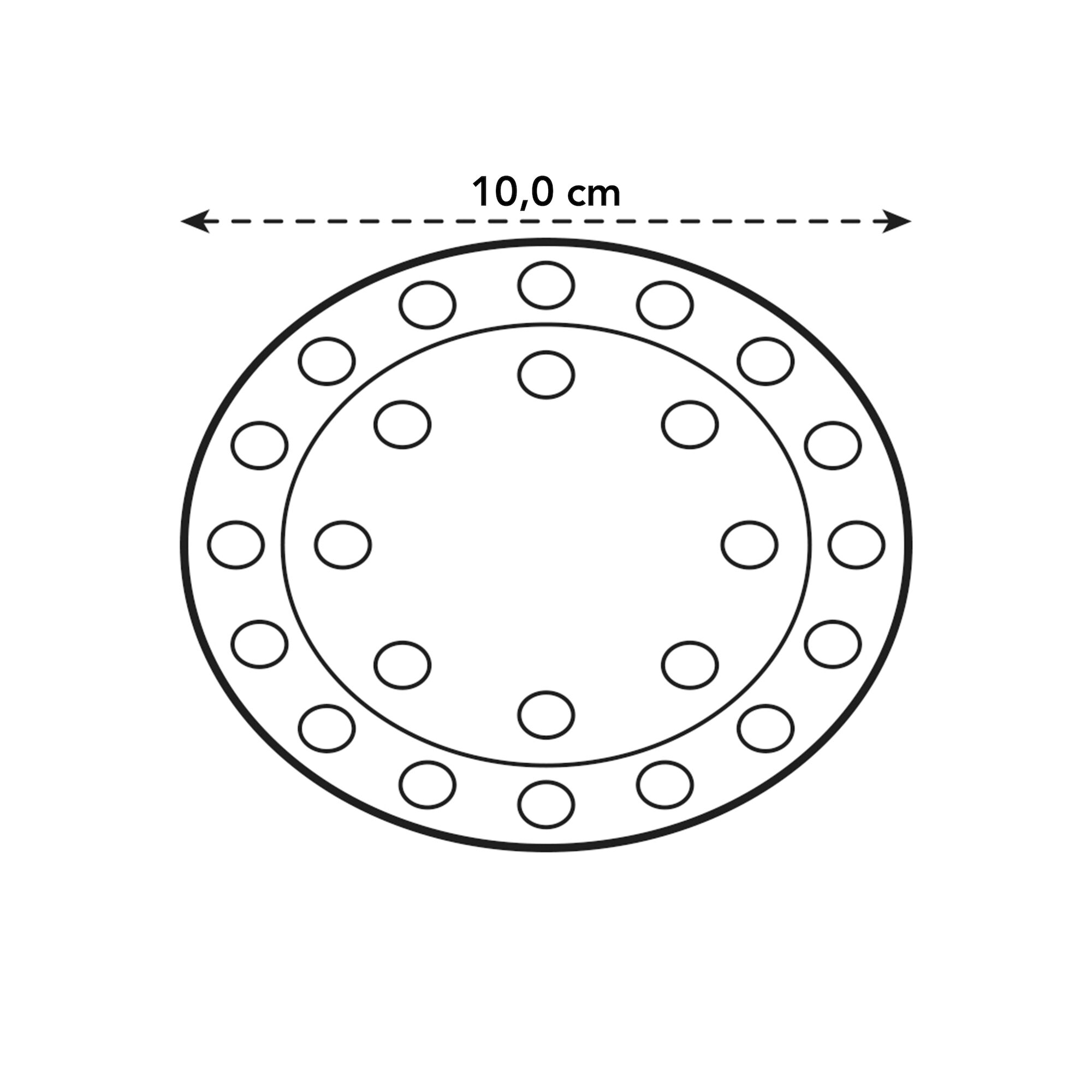 floorprotector d10cm transparant