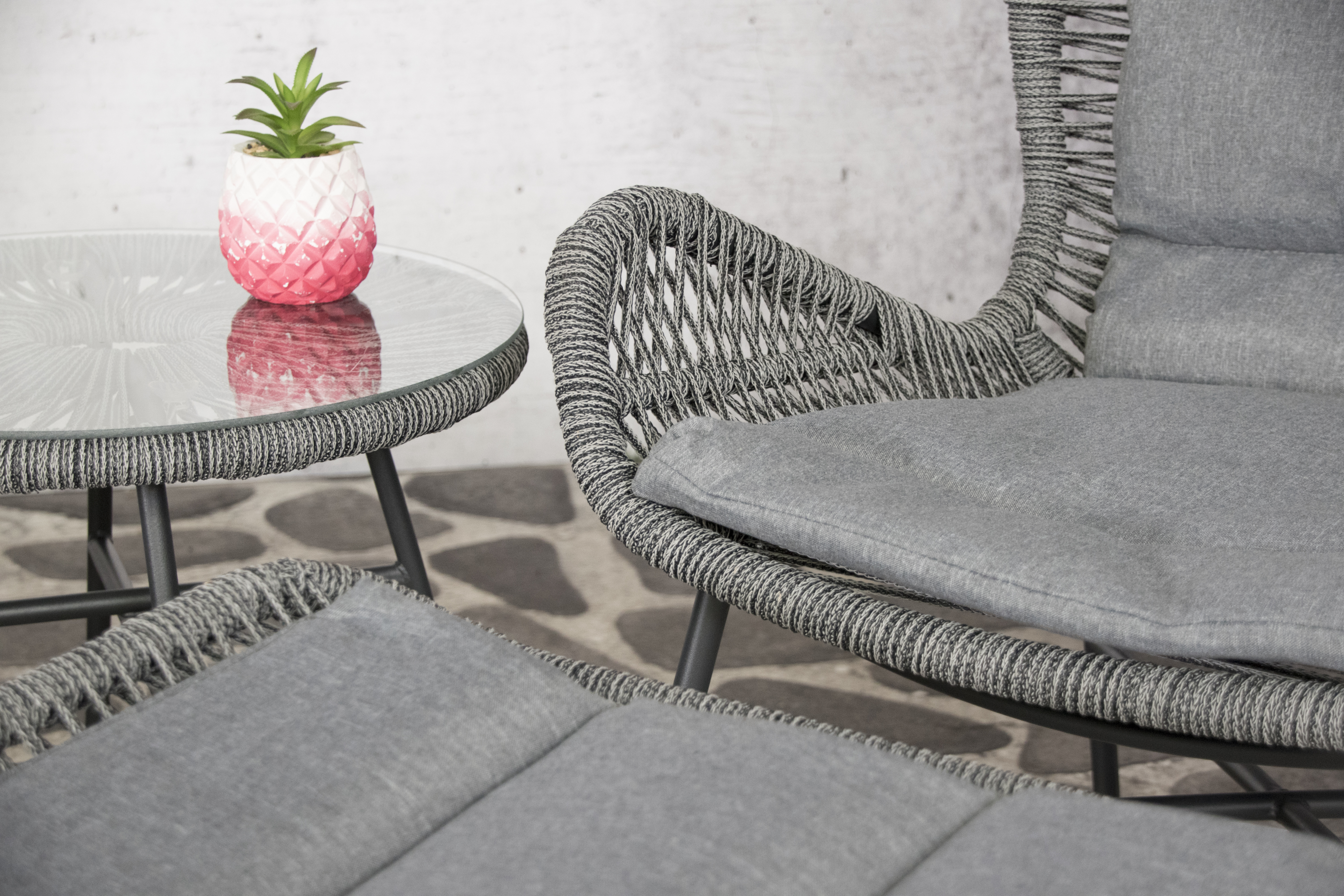 Milan Relax Set Antraciet