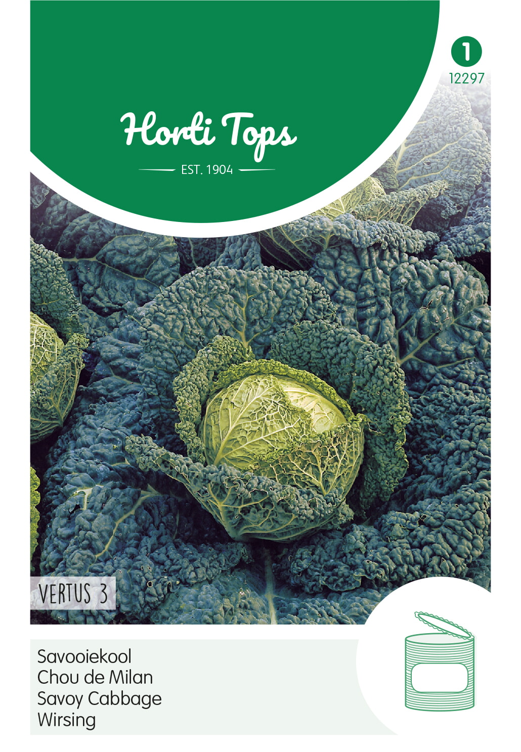 HT Savooiekool Vertus 3  (Grote Late Groene)