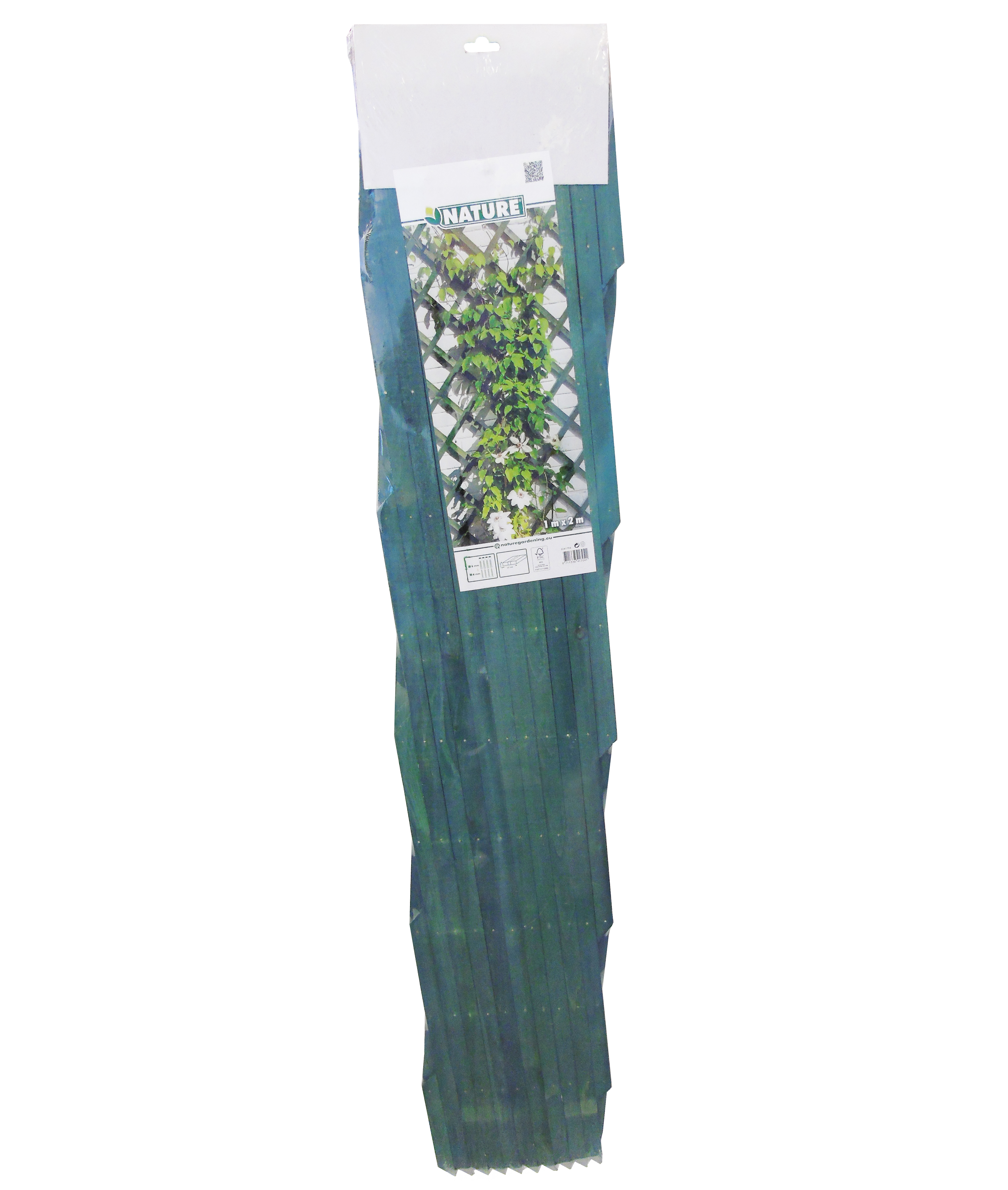 Houten Klimrek groen 100x200cm