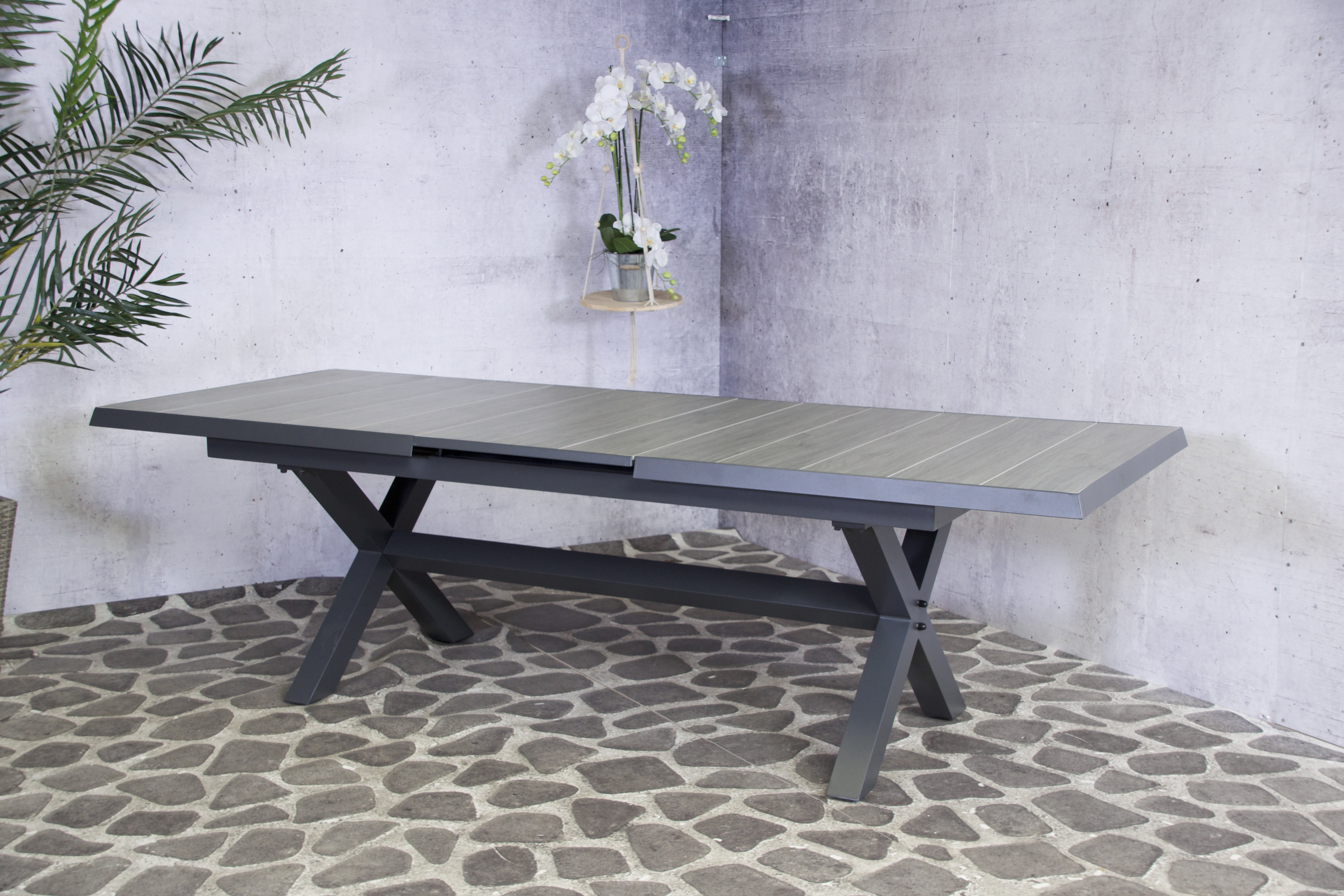 Monaco ceramic extension table 207/267cm