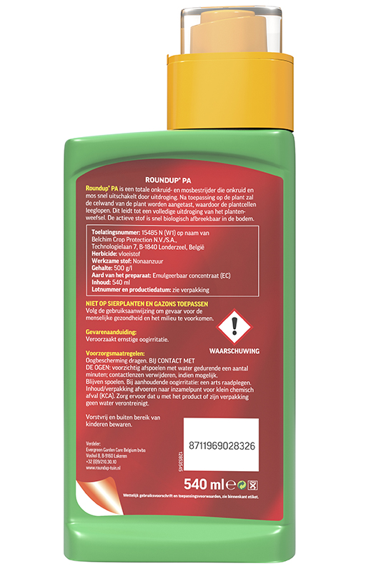Roundup Snel Onkruidvrij Concentraat 540ml