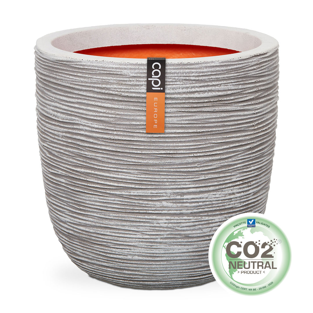 Pot Bol Rib ivoor H43 D41cm