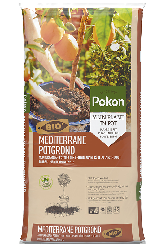 Pokon Bio Mediterrane Potgrond 45L