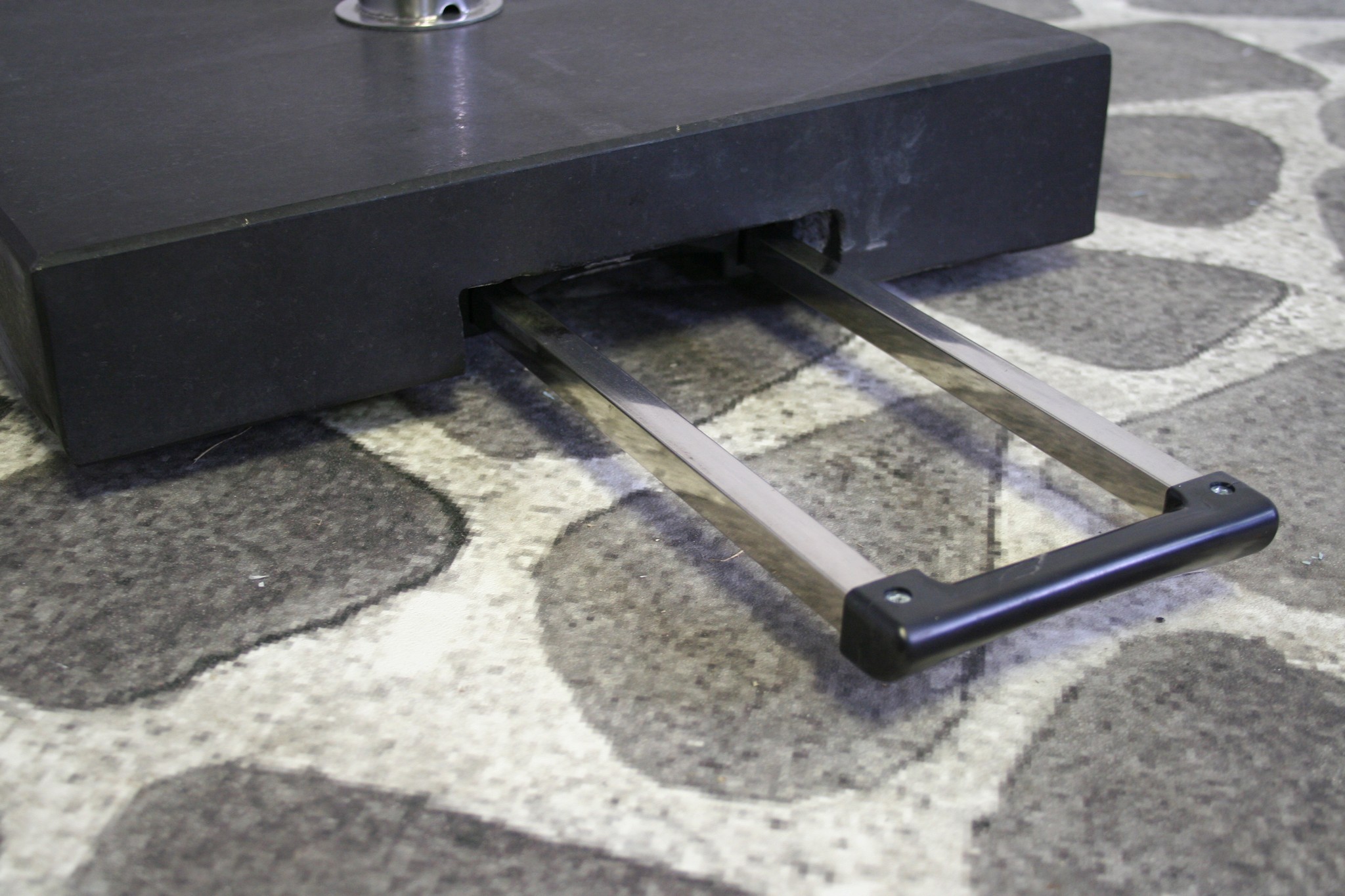 Parasolvoet met trolleysysteem 60KG