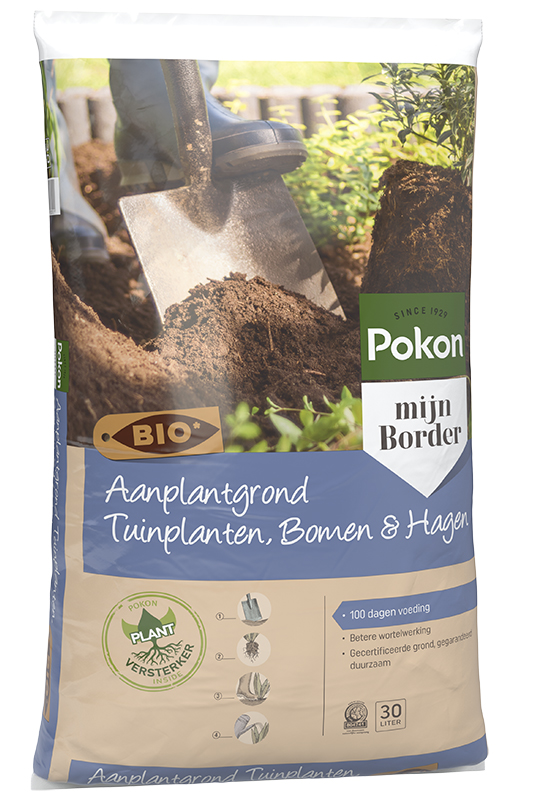 Aanplantgrond bio tuinplanten/bomen 30l
