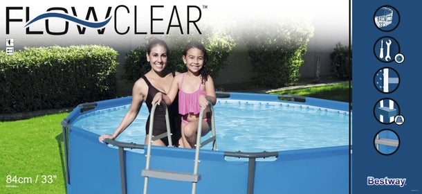 Flowclear trap opbouw zwembad 84 cm