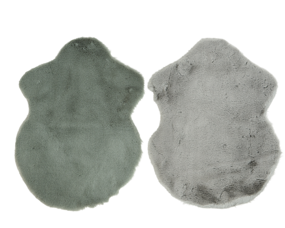Kleed polyester groen & grijs 38X55x2cm