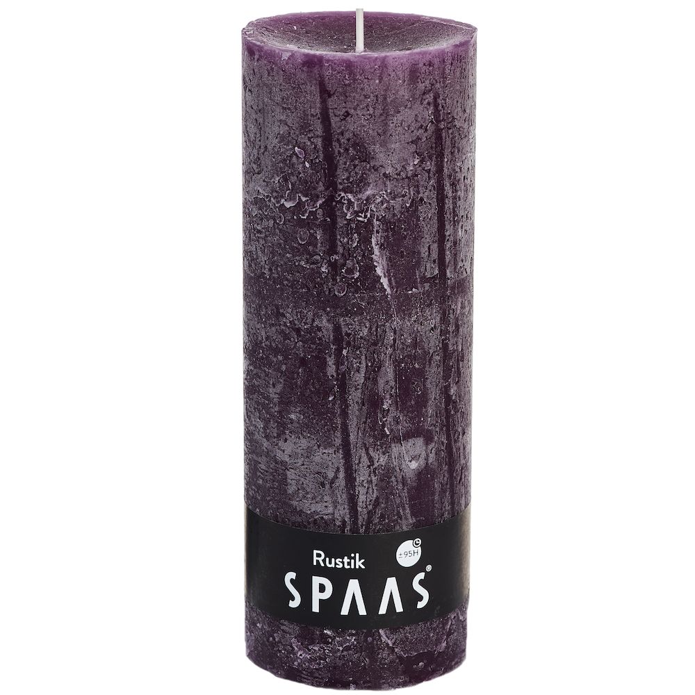 70/190 Rustic pillar aubergine