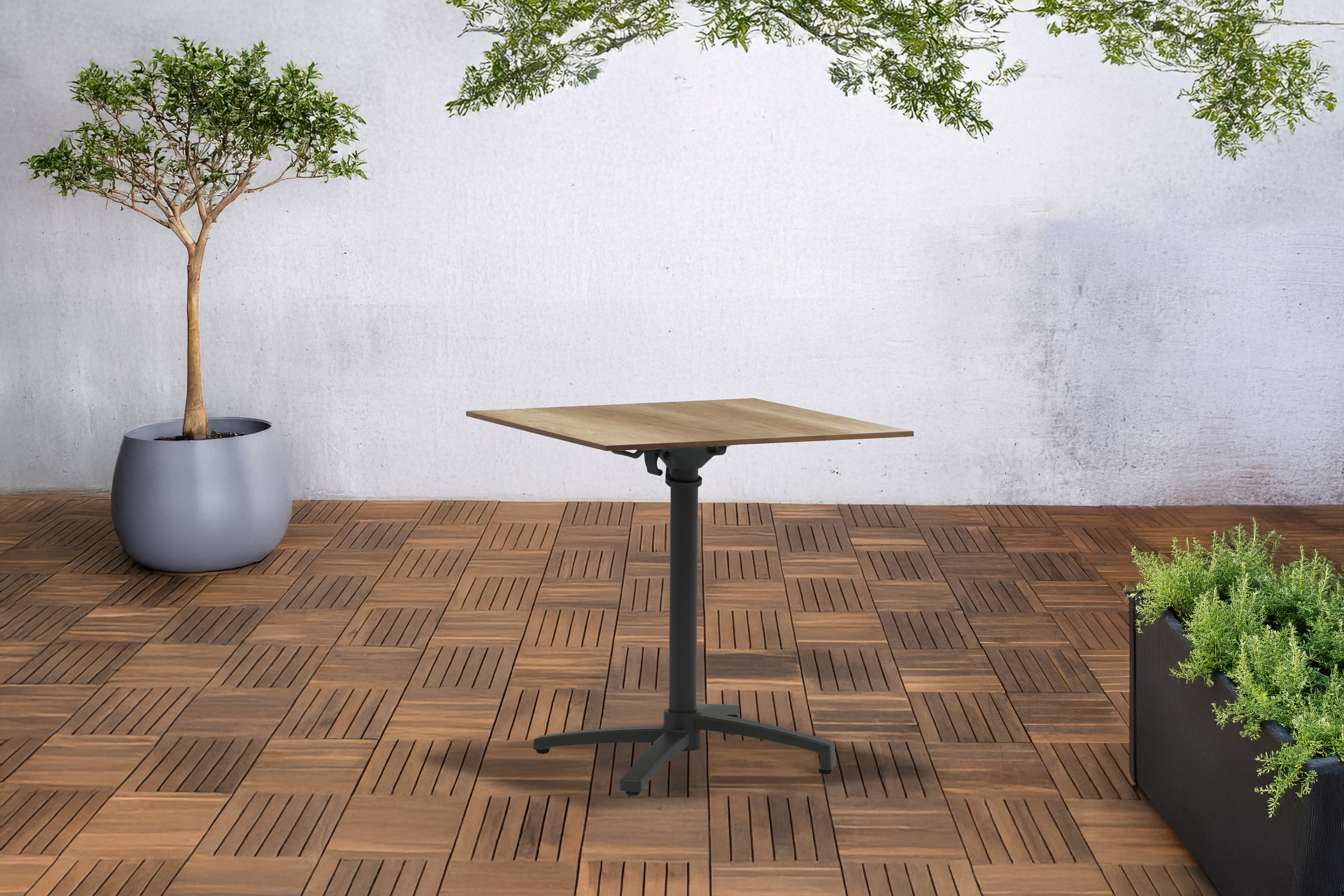 Julia HPL bistro table 70x70cm