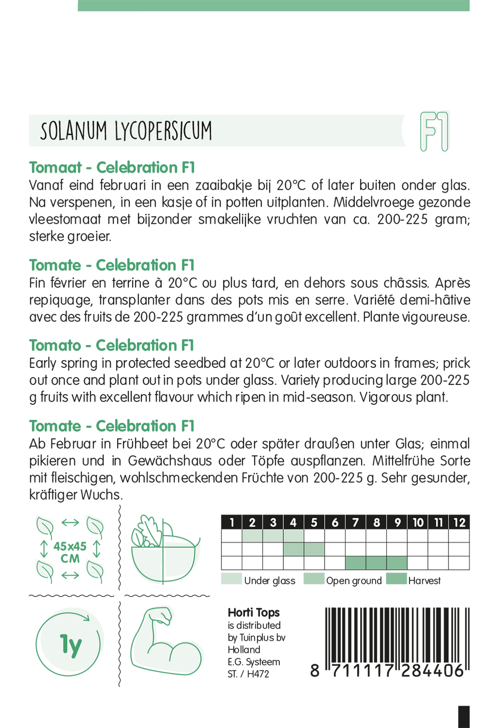 HT Tomaten Fandango (vh Celebration) F1