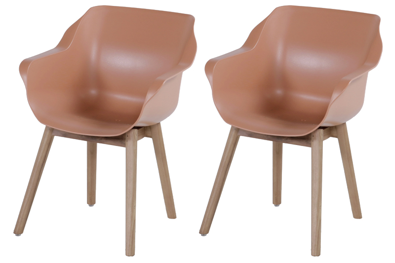 Sophie Chair Terra & Teak