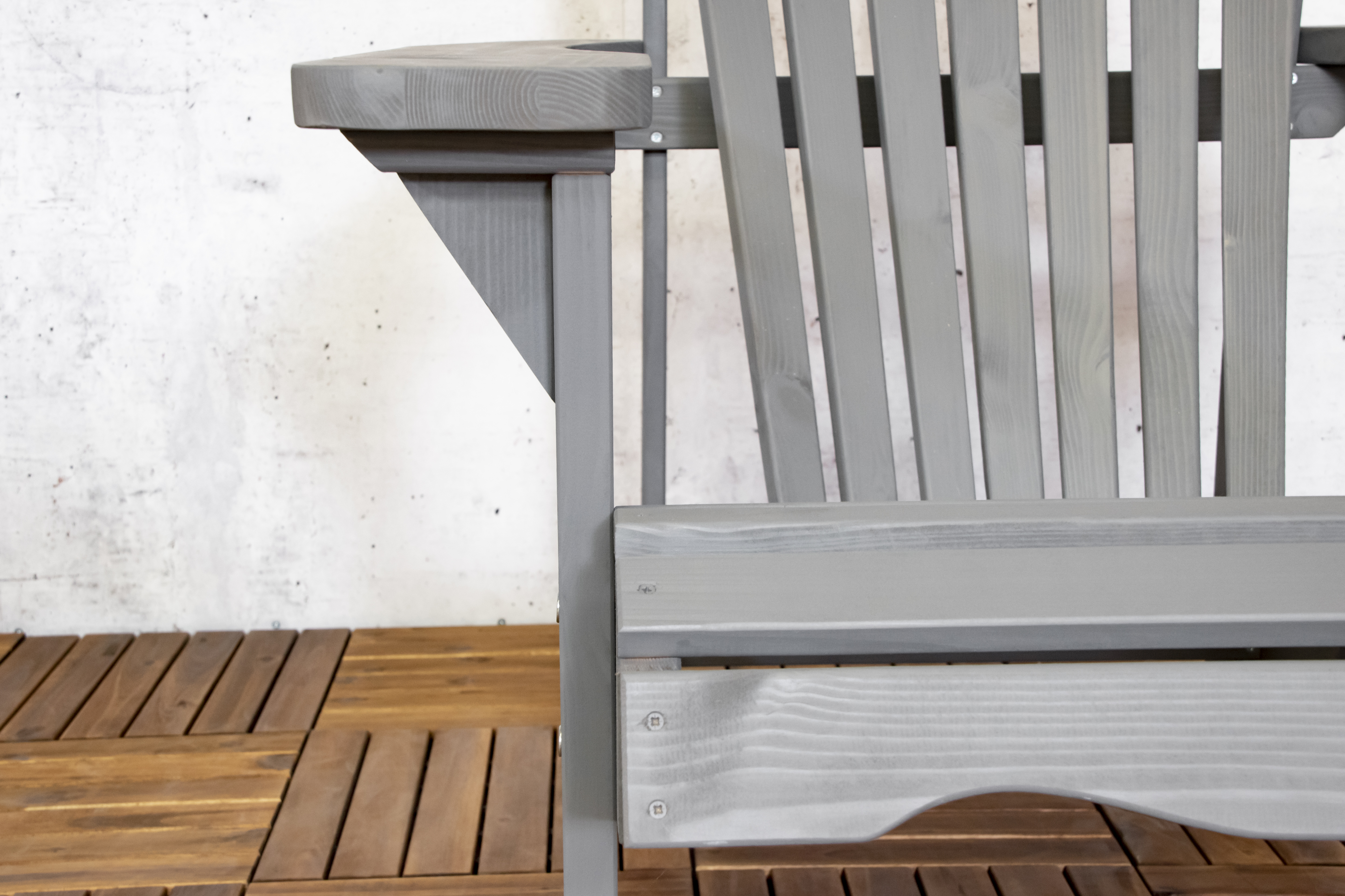 Adirondack chair grey