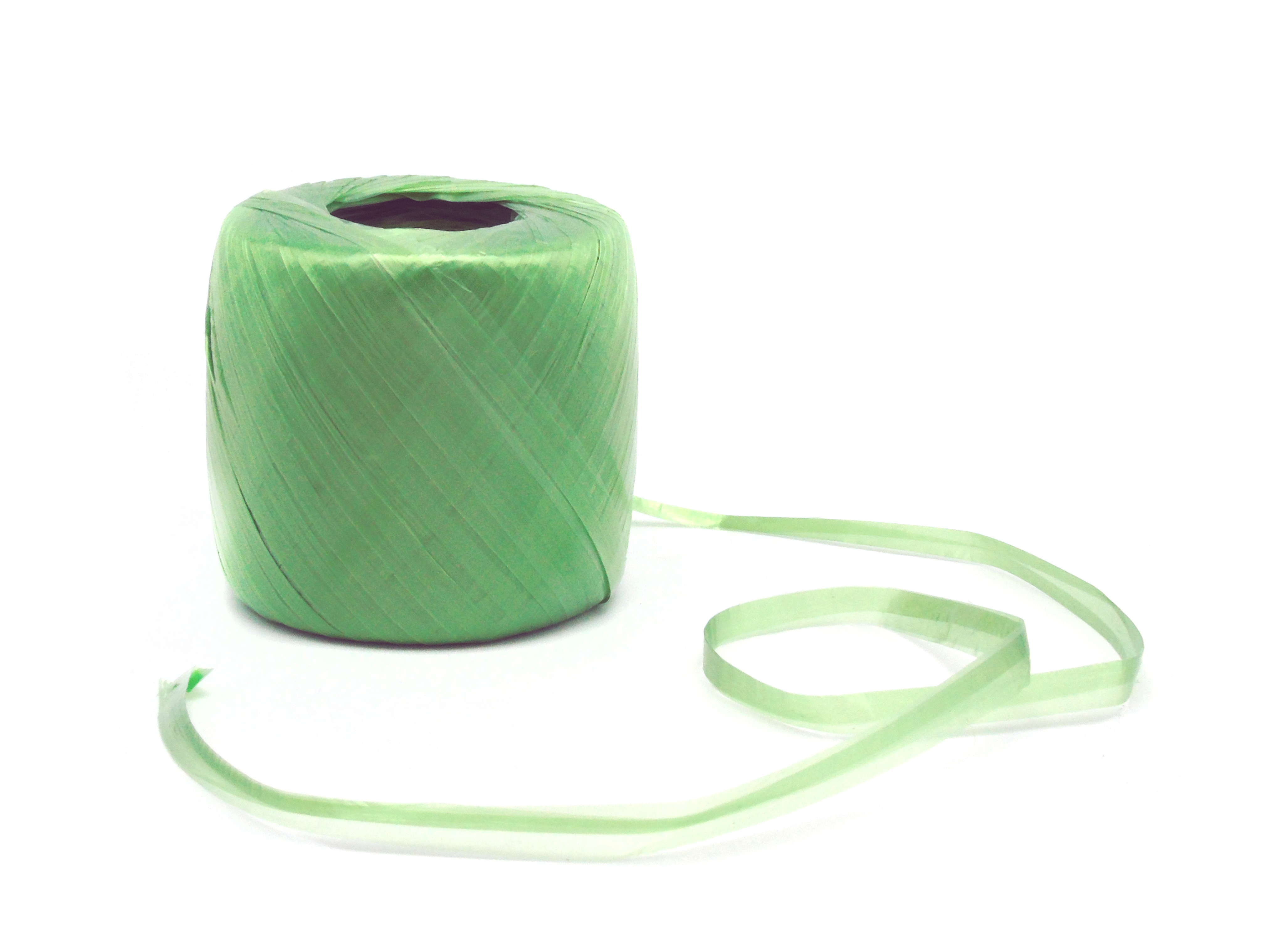 Kunststof Raffia groen 400m