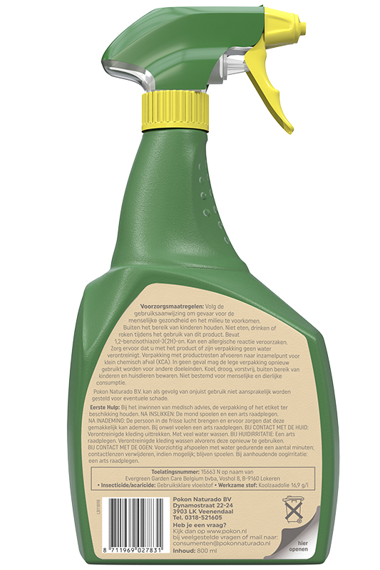 Bio insectenbestrijder spray 800ml