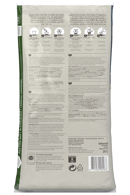 Potgrond universeel rhp 20l