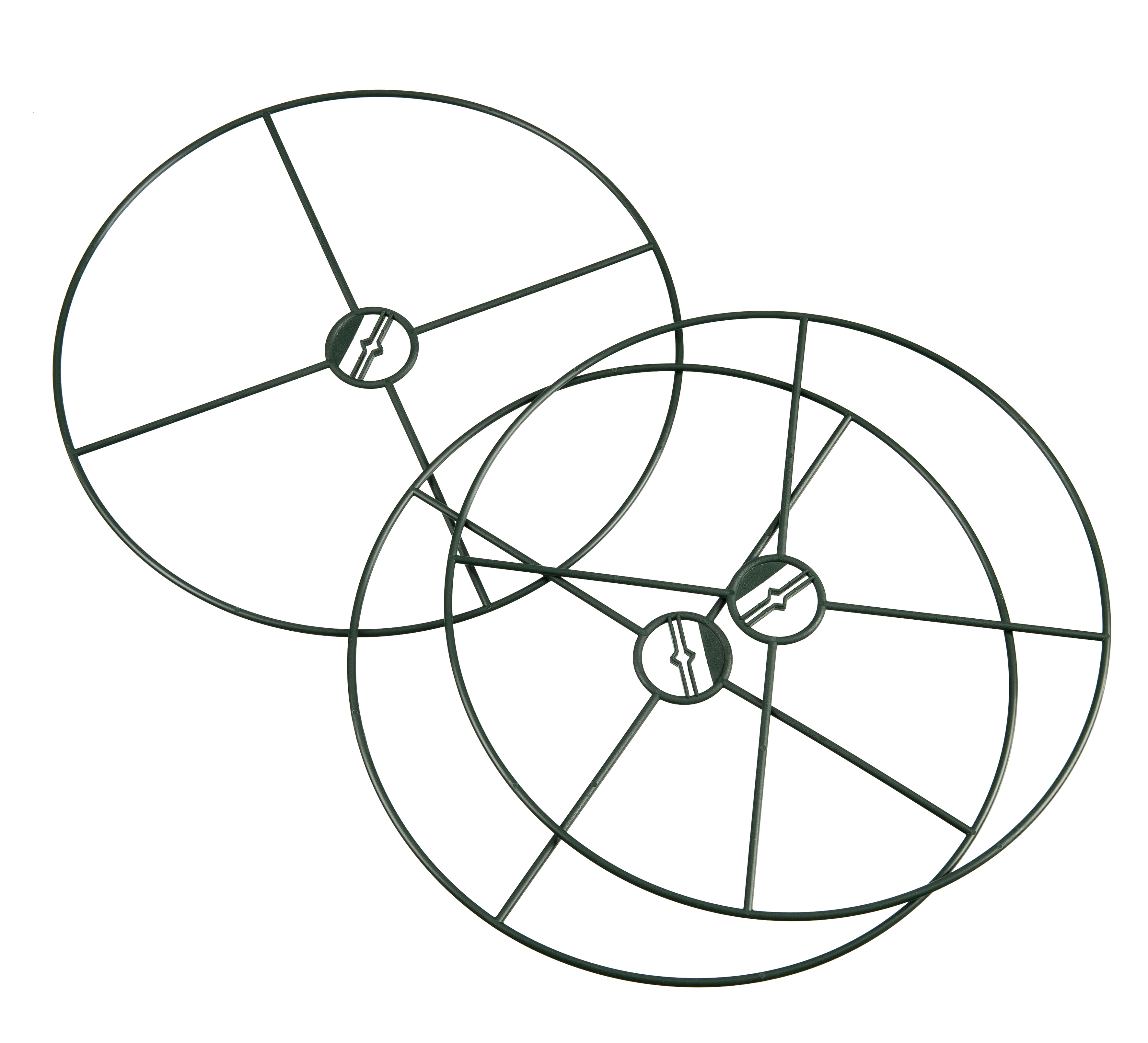 Plantensteun rond groen Ø40cm 3st