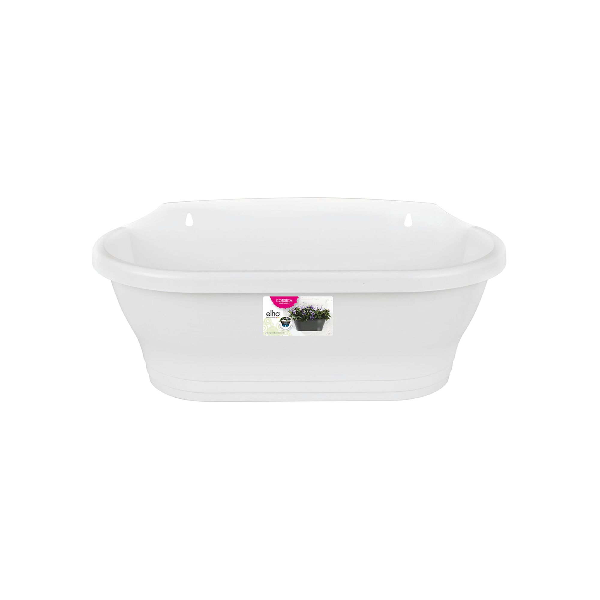 Corsica wandbak 39cm. wit