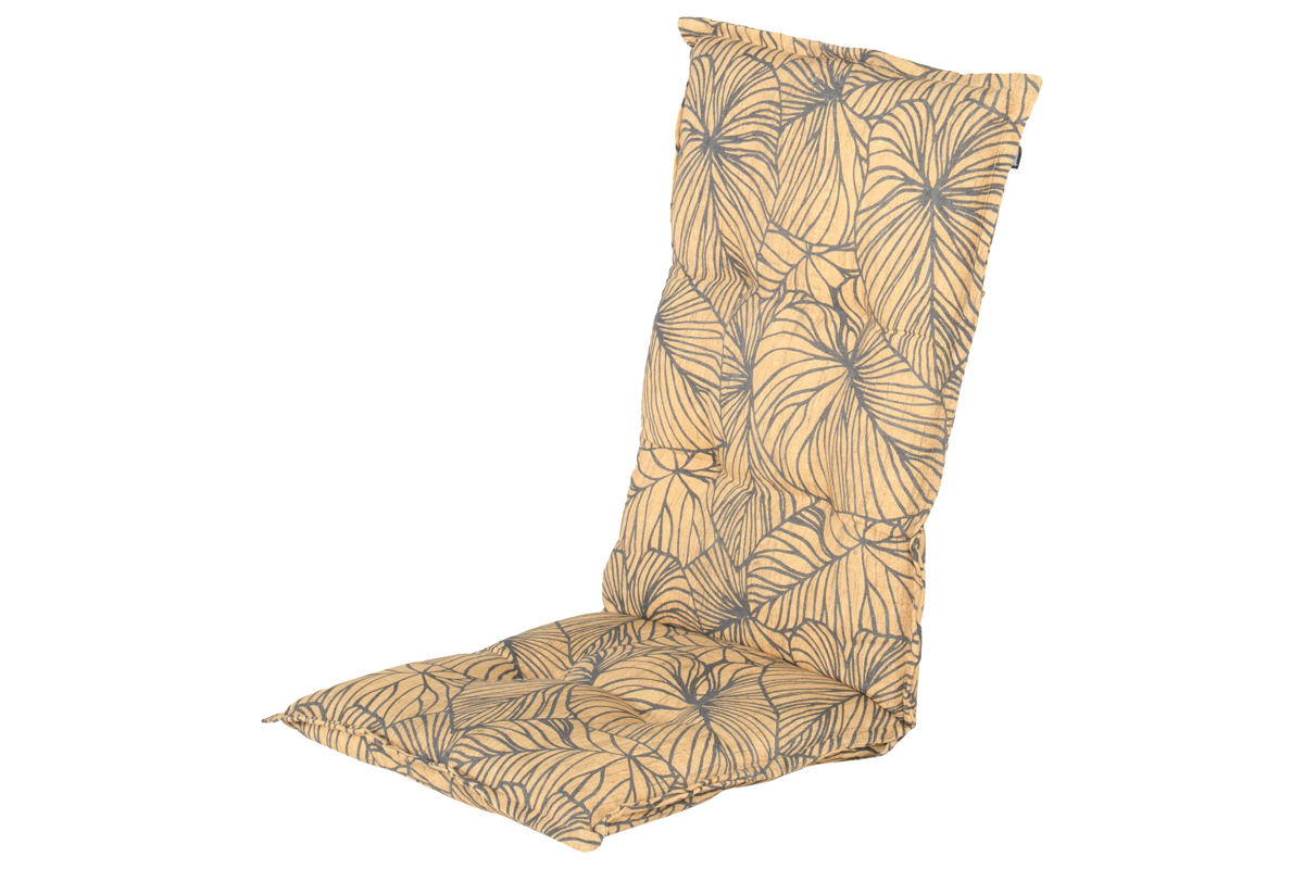 Hoge rug Lily Yellow 123x50x10