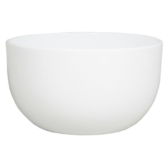 Schaal Boule wit D26 H14