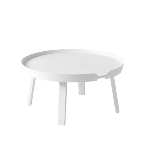Muuto around coffee table large white